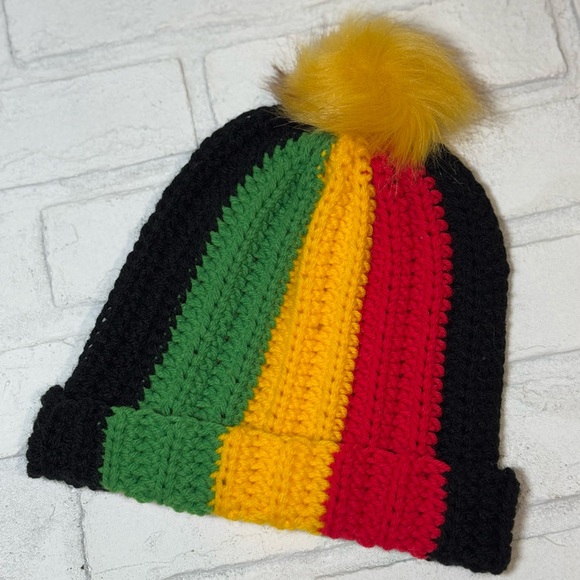 Hand Crafted Accessories - Black history inspired beanie